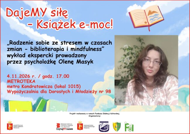 dajemy siłę projekt olena masyk plakat