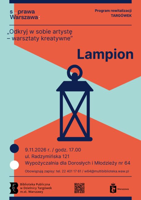 warsztaty tworzenia lampionu plakat