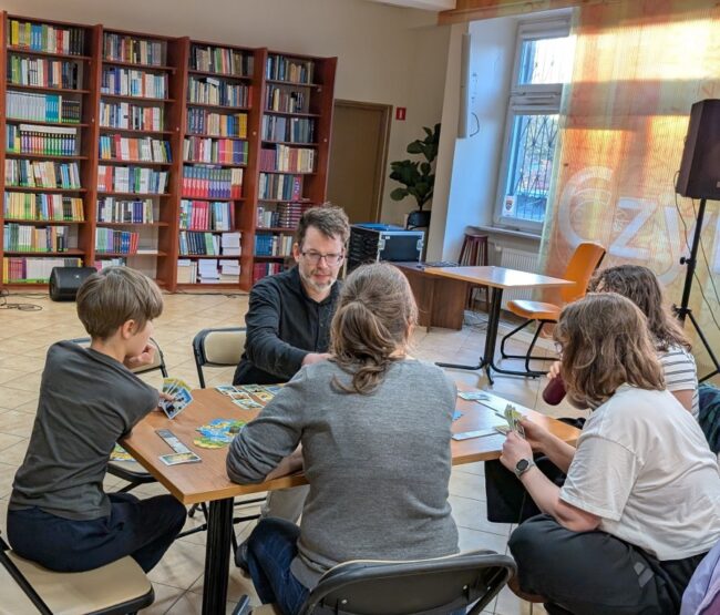 Otwarte spotkanie planszówkowe w czytelni naukowej nr I imienia Janiny Englert