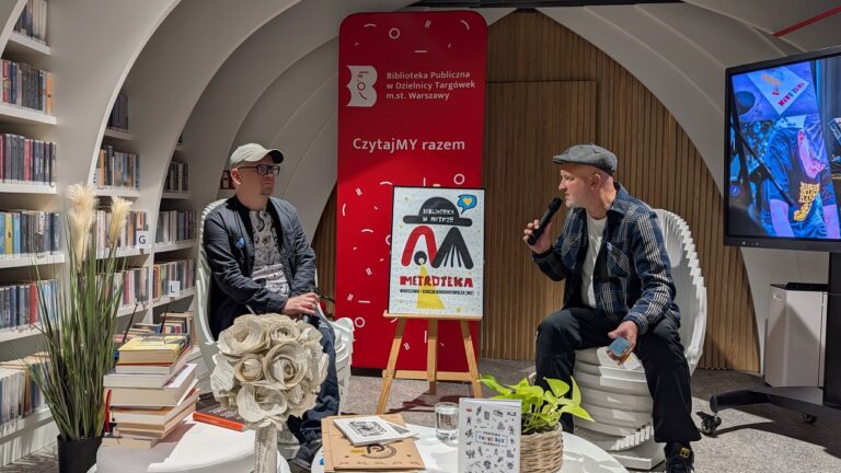Paweł Sky Metroteka spotkanie autorskie