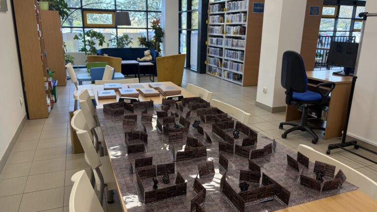 sesja RPG w bibliotece