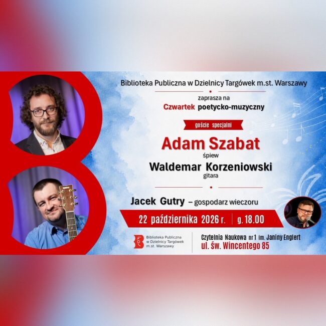 koncert poetycko muzyczny plakat