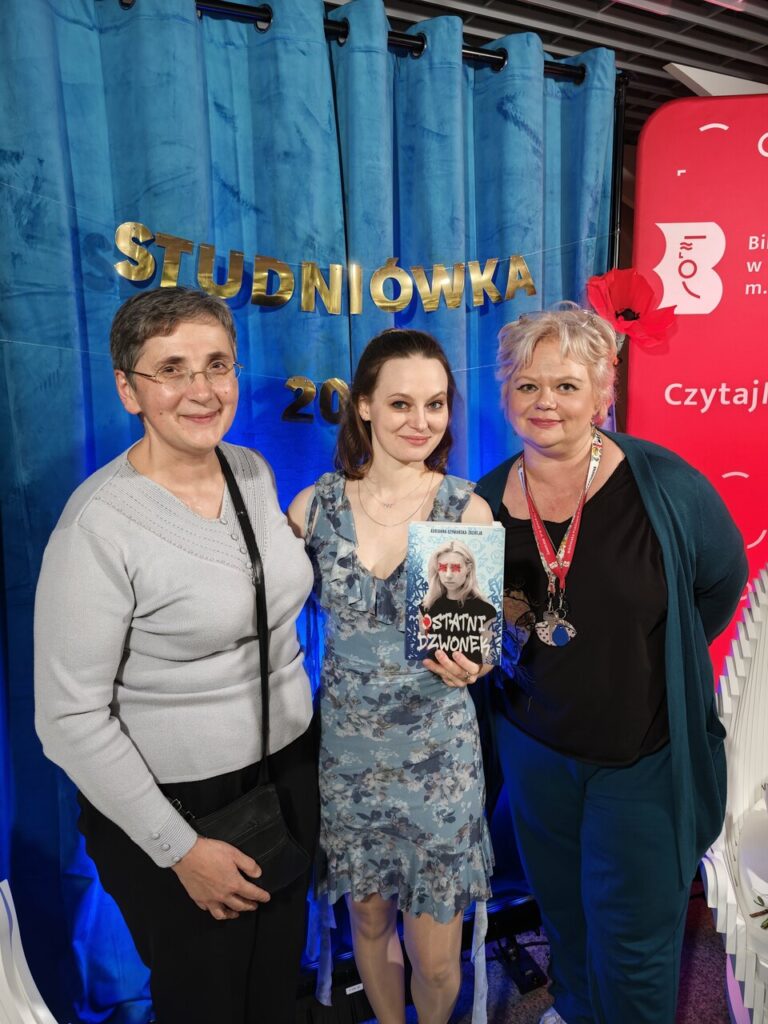 ostatni dzwonek autorka adrianna szymańska-zacheja metroteka spotkanie autorskie