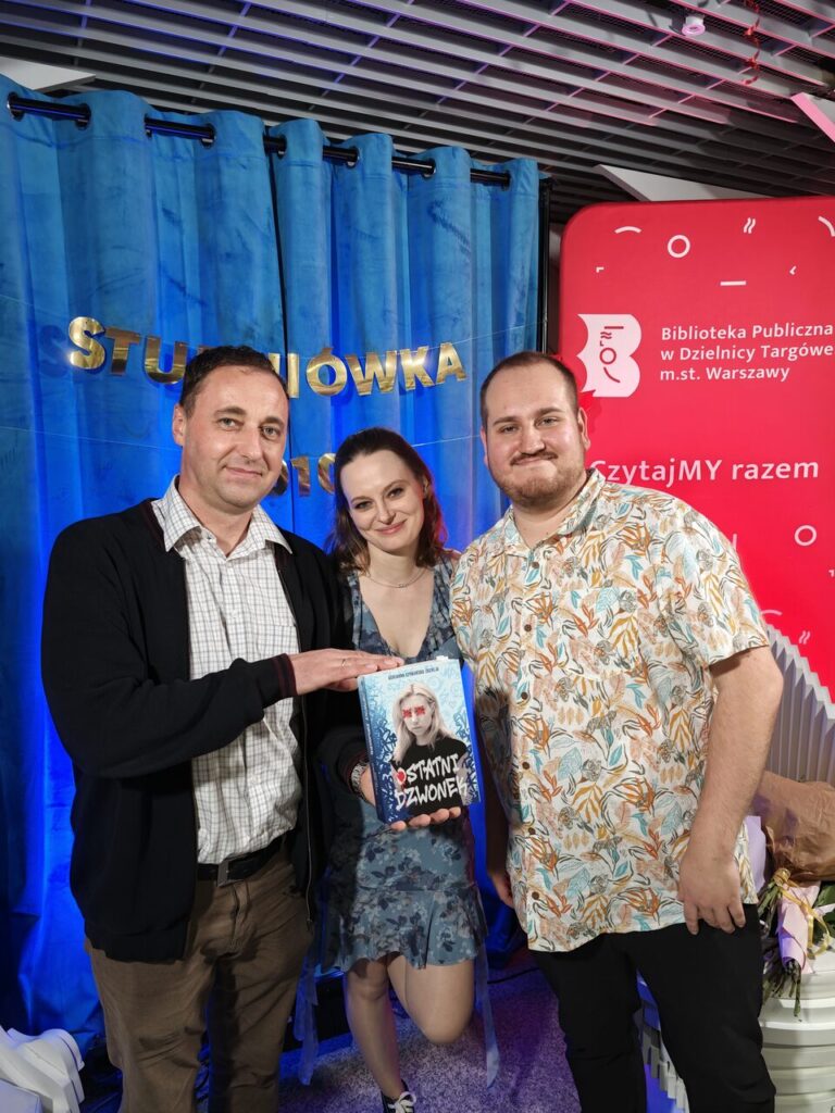 ostatni dzwonek autorka adrianna szymańska-zacheja metroteka spotkanie autorskie